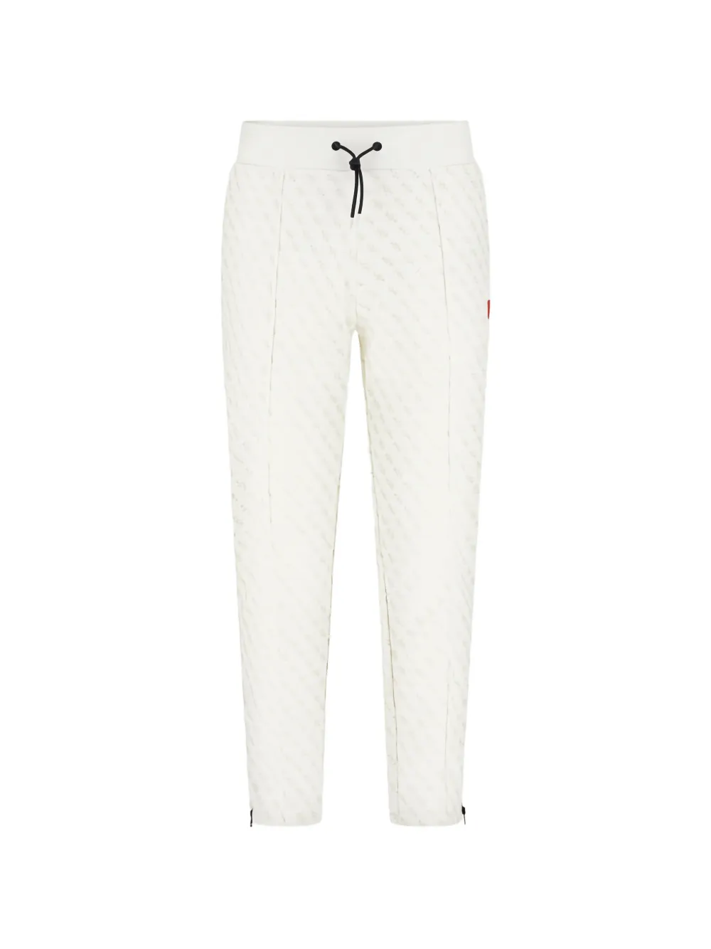 GUESS USA patterned zip track pants - Nude