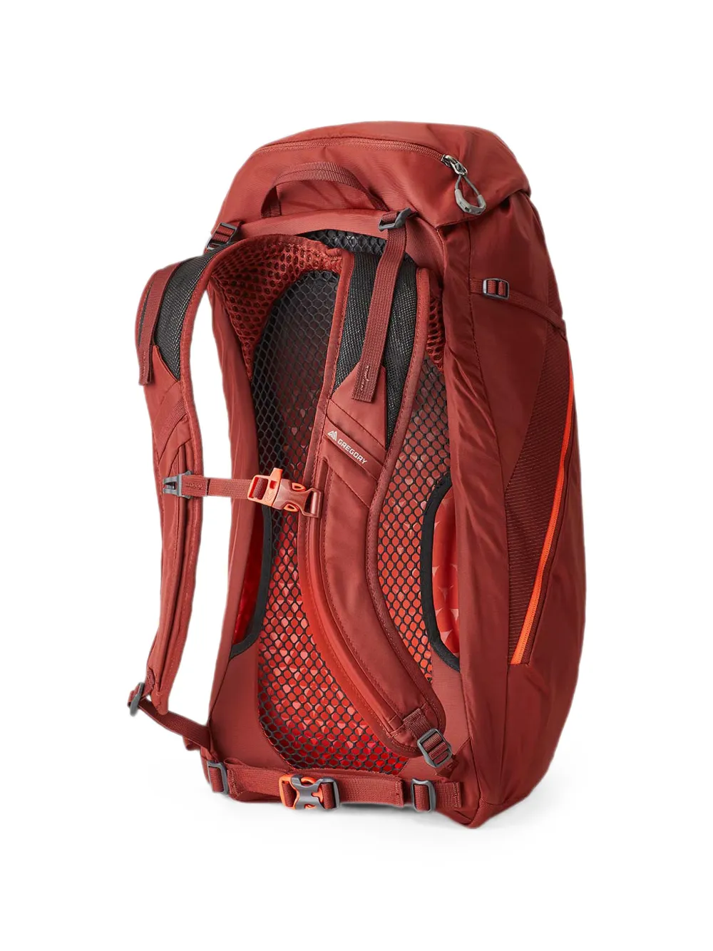 Gregory Arrio 24 Mesh-panel Backpack In Red