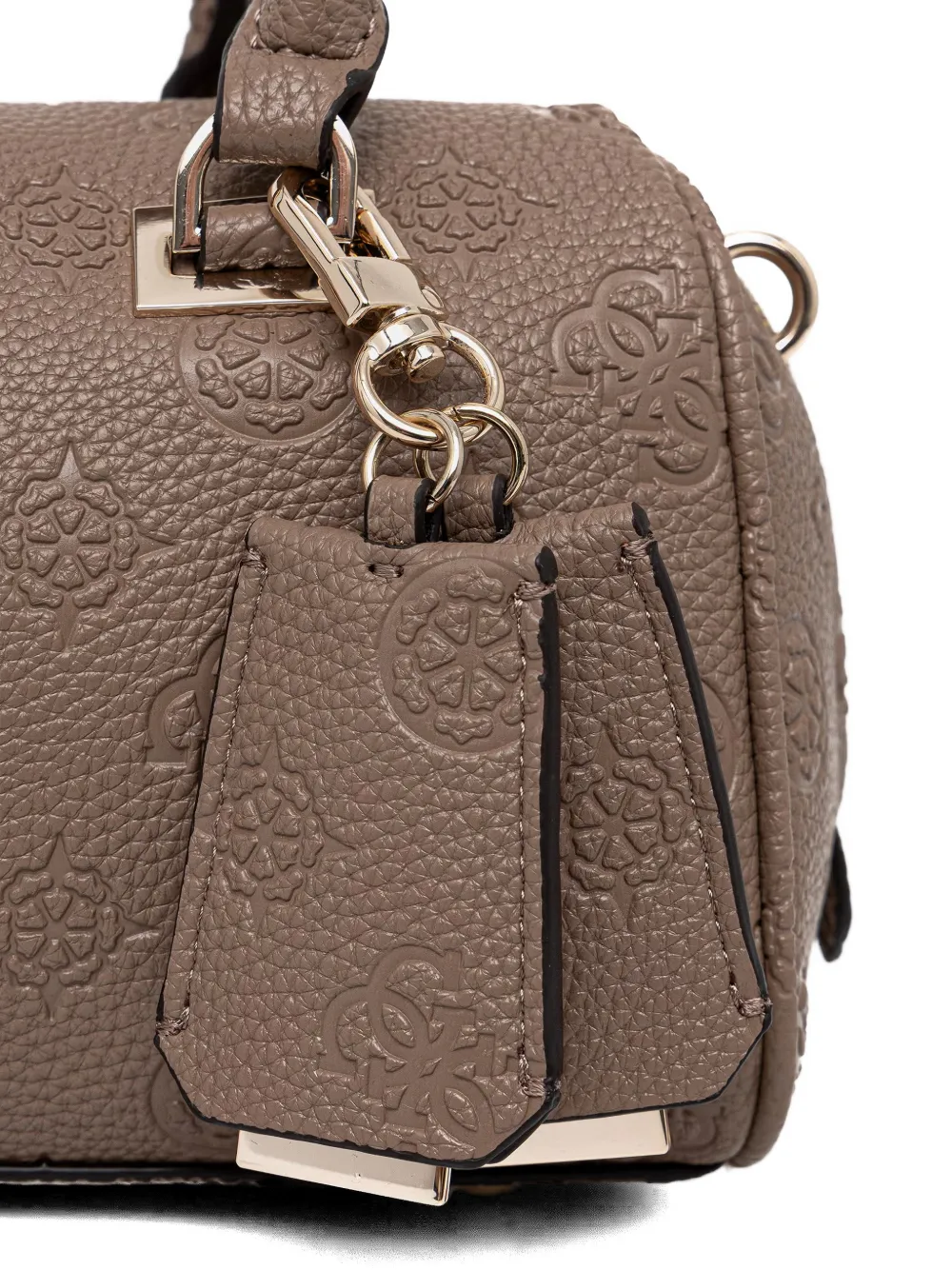 GUESS USA Cresidia shopper met logo-reliëf Bruin