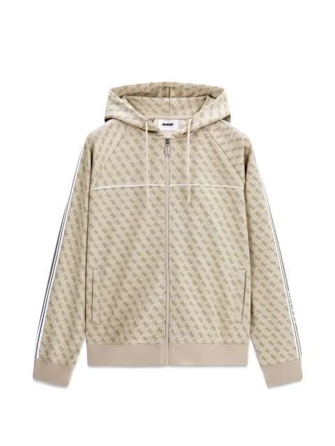 GUESS USA hoodie con monograma 4G estampado y cierre