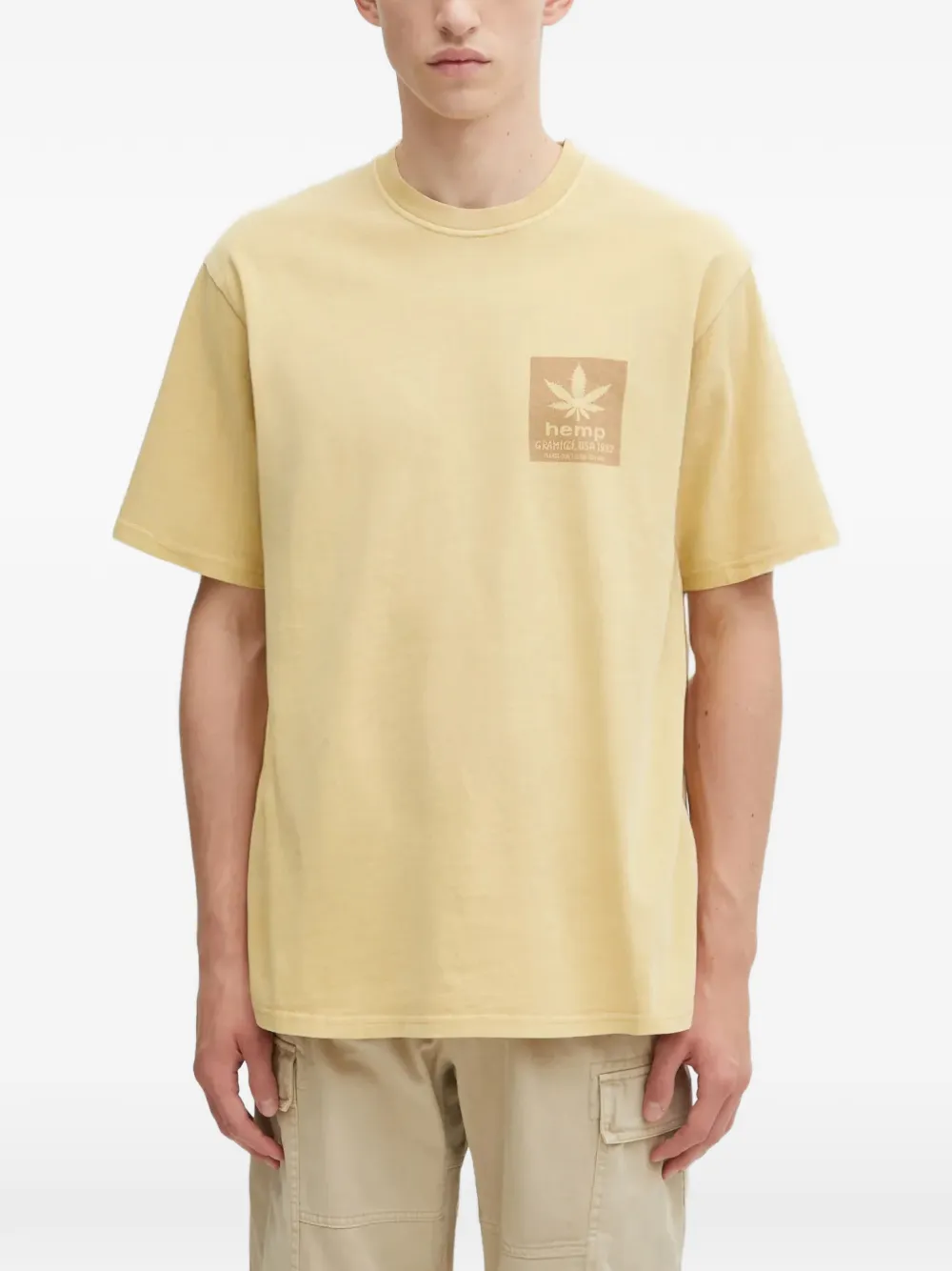 Gramicci graphic T-shirt - Gelb