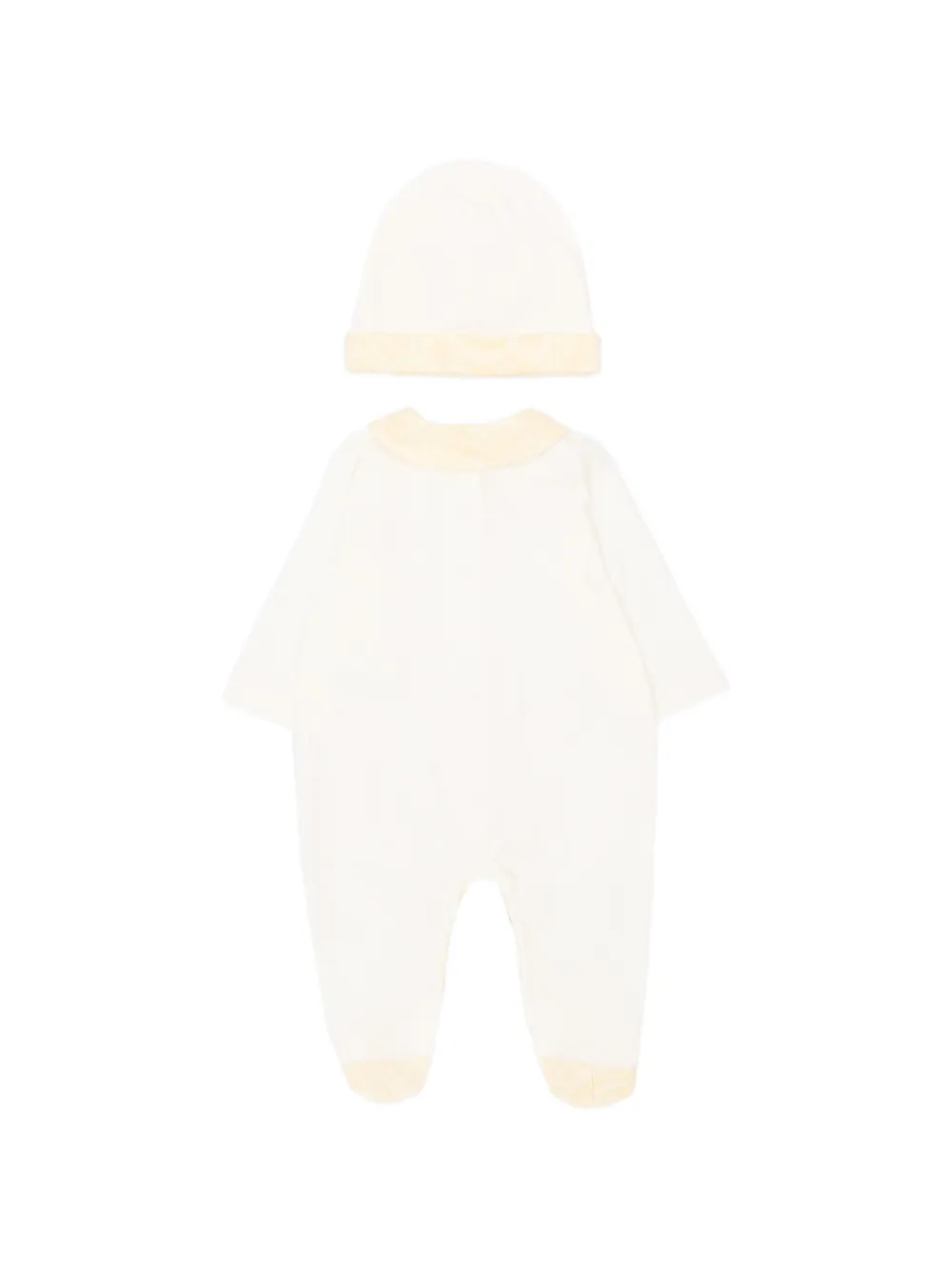  Roberto Cavalli Junior Embroidered Babygrow Set - Neutrals 