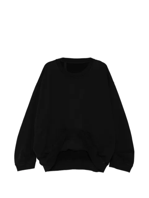 marina yee asymmetric-hem sweatshirt
