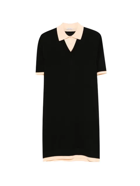 Moncler polo-collar mini dress