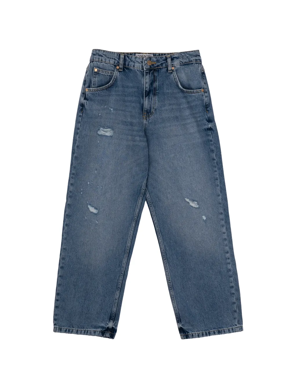 Essentiel Antwerp Jansen stud-embellished distressed jeans - Blu