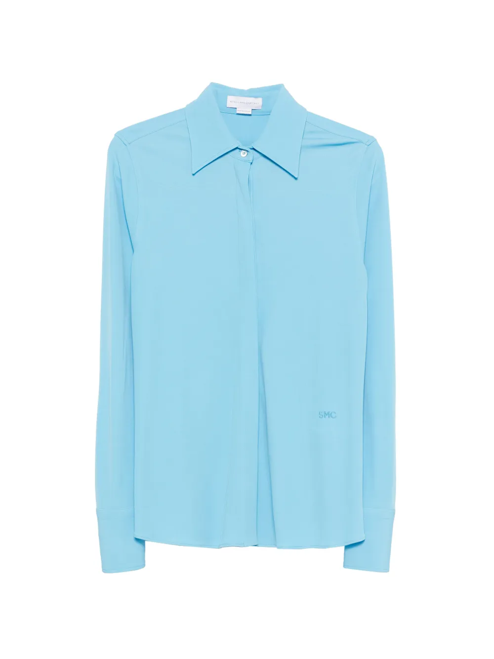 Stella McCartney point-collar shirt - Blu