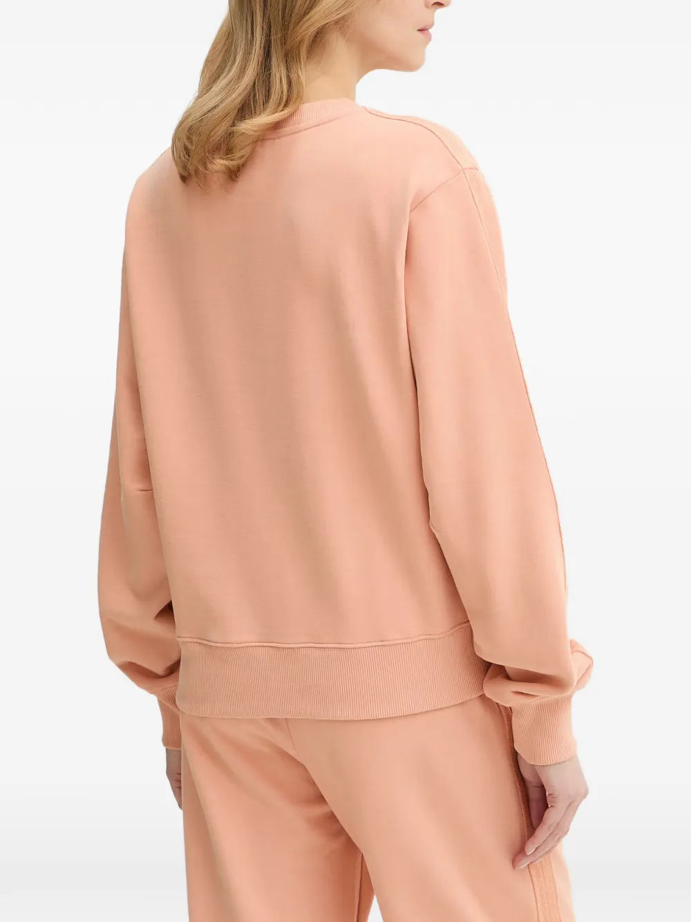 Patrizia Pepe Sweater met ronde hals Roze