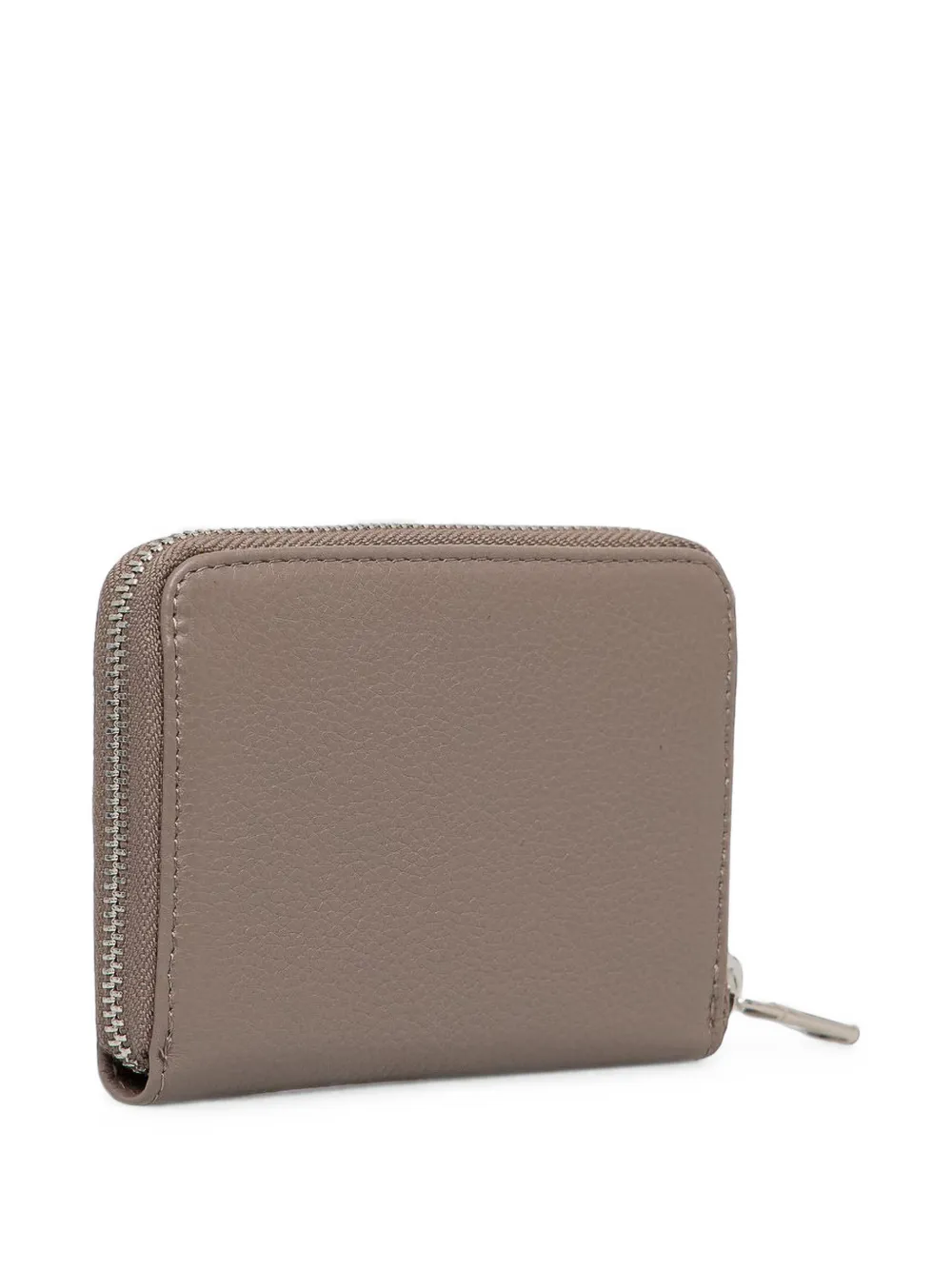 Patrizia Pepe Portemonnee met logoplakkaat Beige