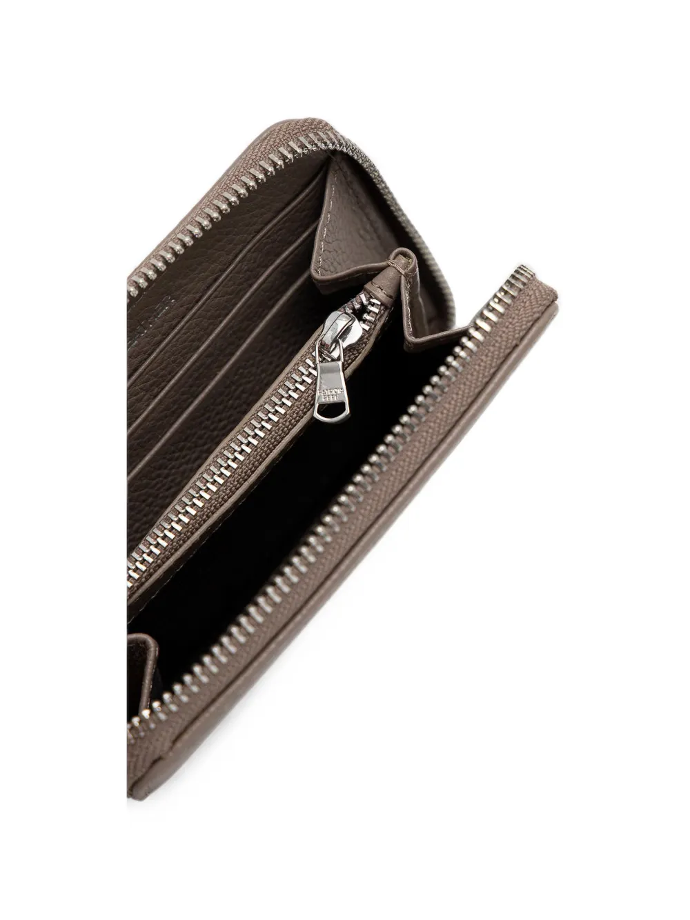 Patrizia Pepe Portemonnee met logoplakkaat Beige