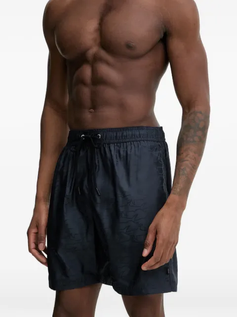 Paul & Shark Portofino shark-print swim shorts