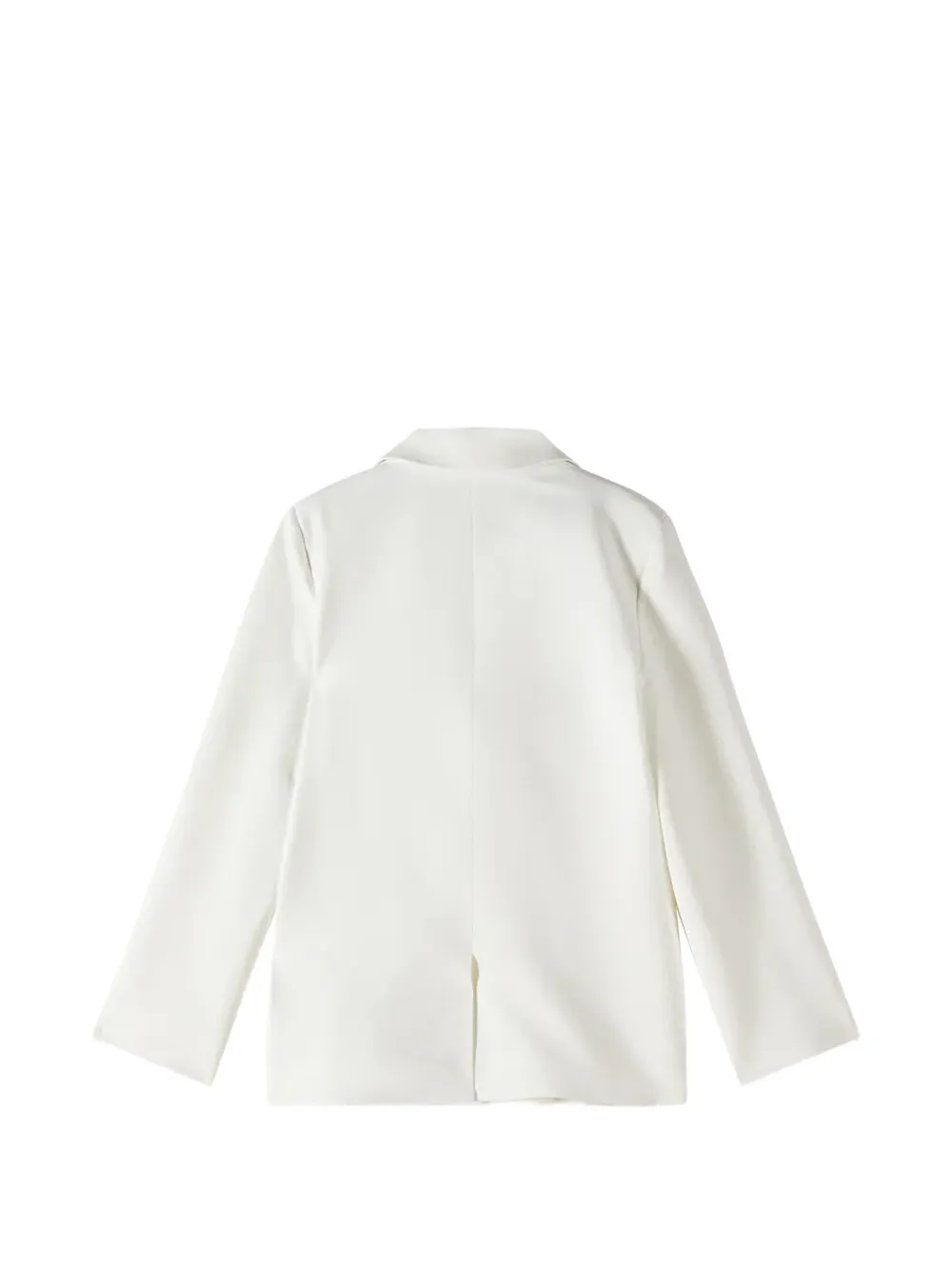 Patrizia Pepe girl Blazer met enkele rij knopen Wit
