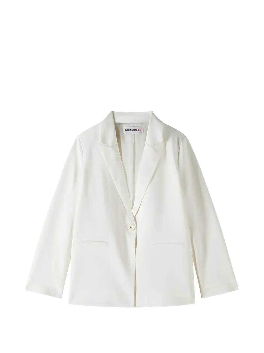 Patrizia Pepe girl Blazer monopetto - Bianco