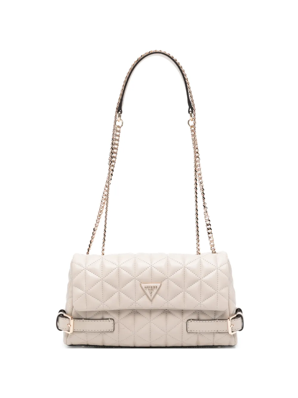 GUESS USA quilted chain tote bag - Toni neutri