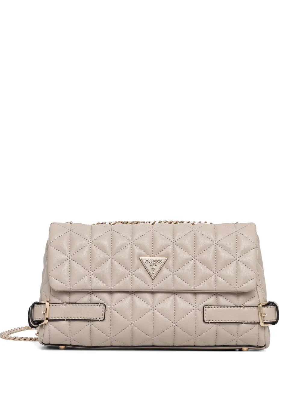 GUESS USA quilted chain tote bag - Toni neutri
