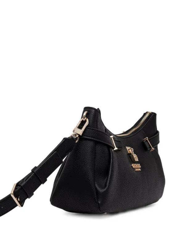 GUESS USA Yesba パドロック ショルダーバッグ | ブラック | FARFETCH JP