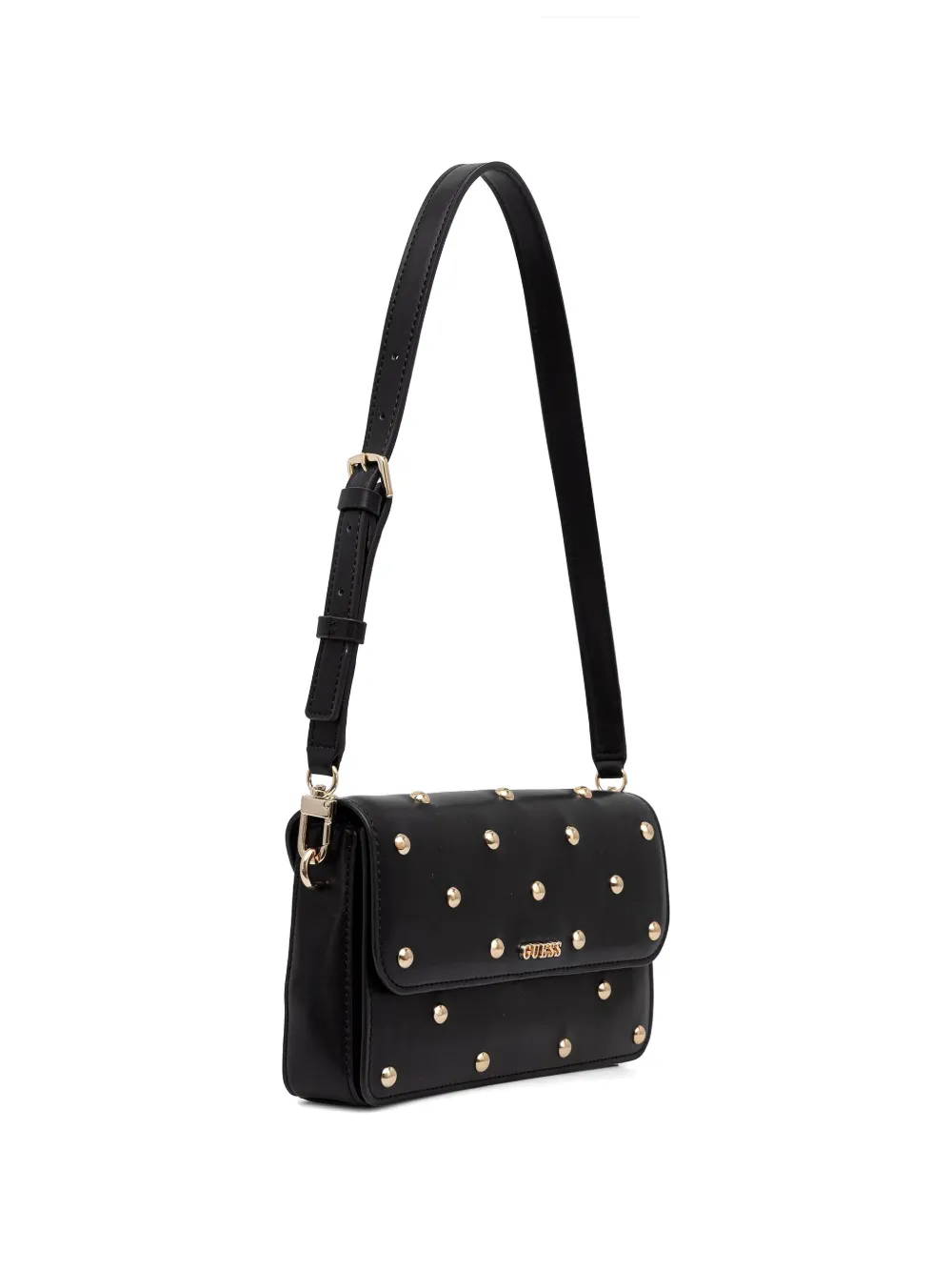 GUESS USA Sadie verfraaide schoudertas Zwart
