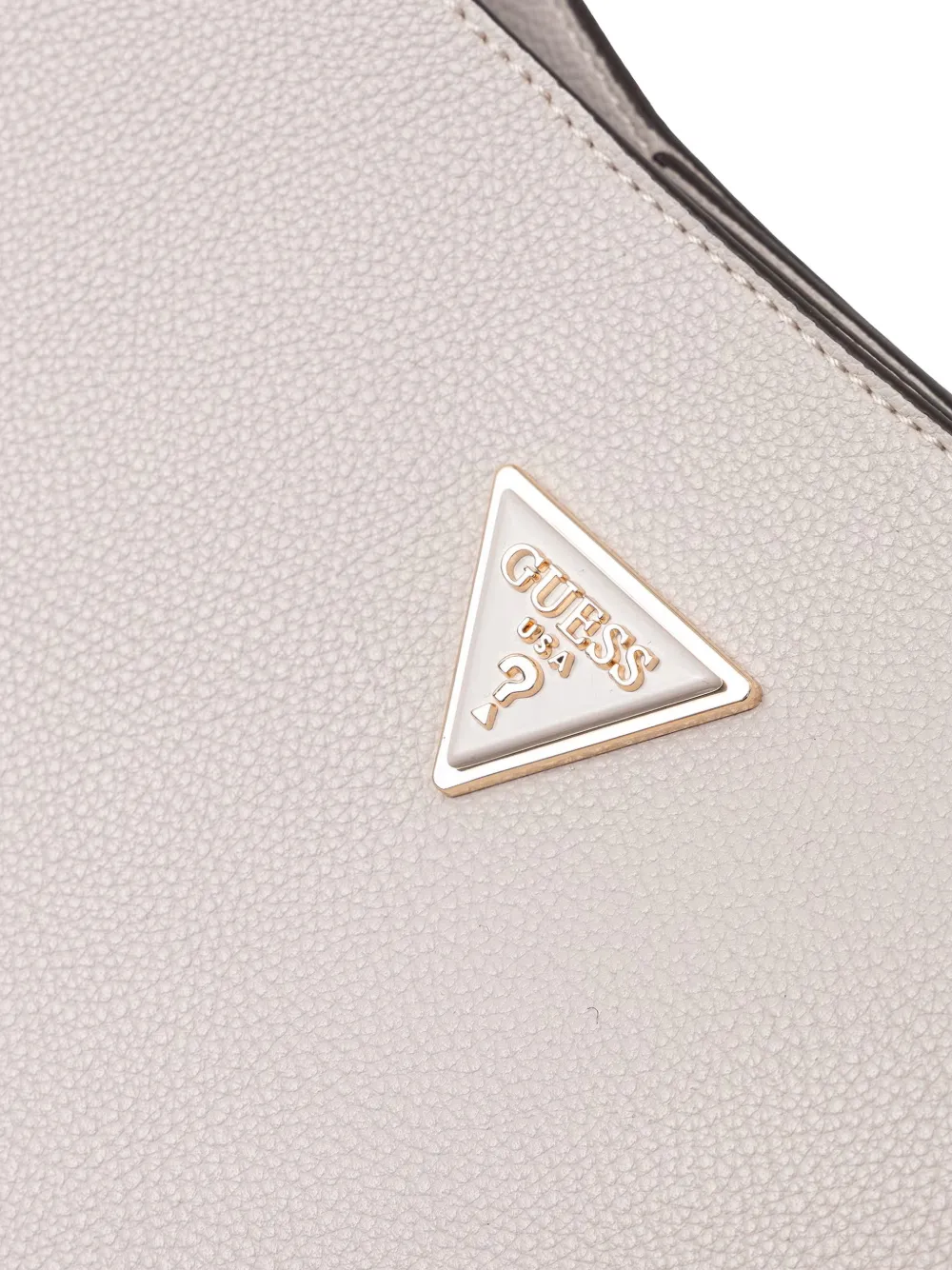GUESS USA Shopper met logoplakkaat Grijs