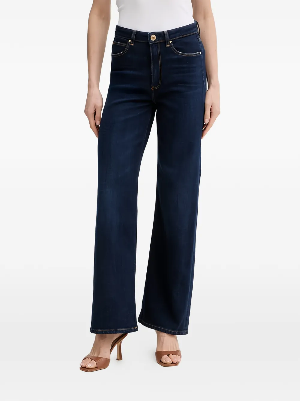GUESS USA wide-leg jeans - Blu