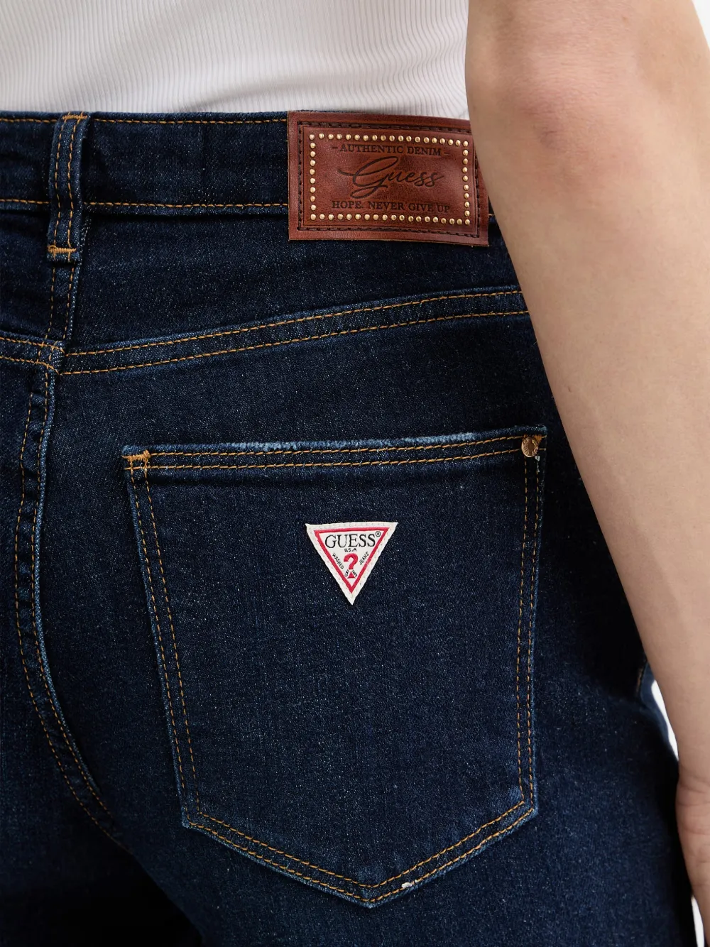 GUESS USA Jeans met wijde pijpen Blauw
