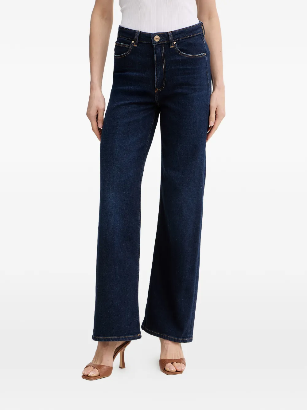 GUESS USA wide-leg jeans - Blu
