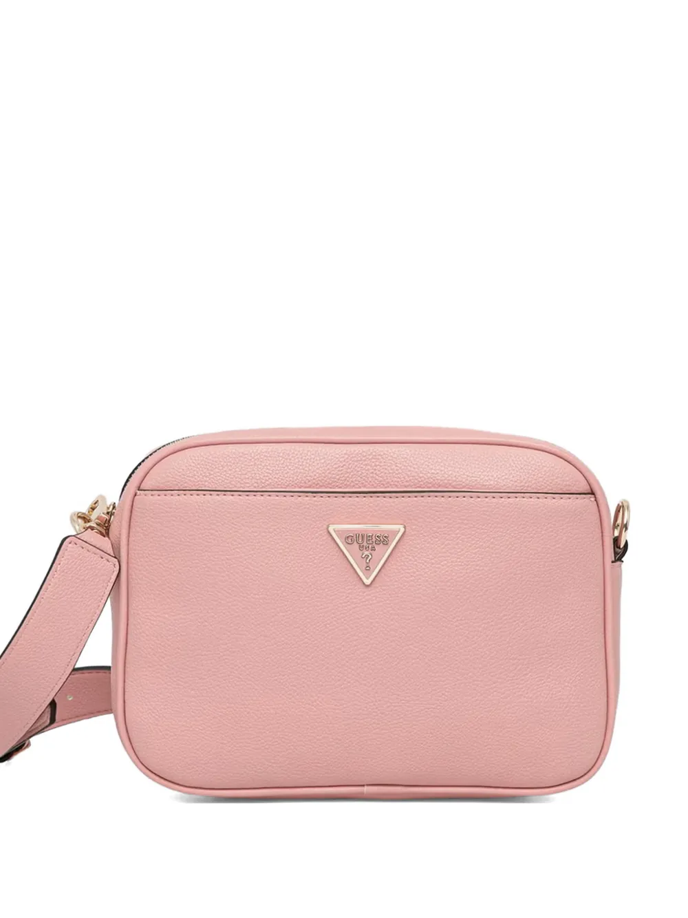 GUESS USA Meridian triangle-logo cross body bag - Rosa
