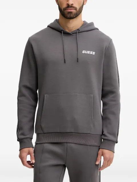 GUESS USA logo-print drawstring hoodie