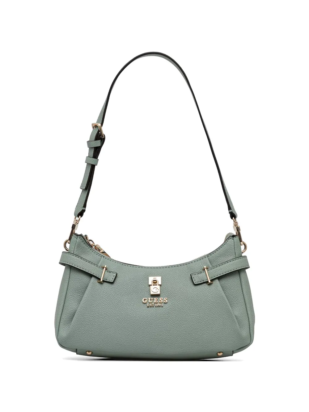 GUESS USA Yesba buckle-detail shoulder bag - Verde