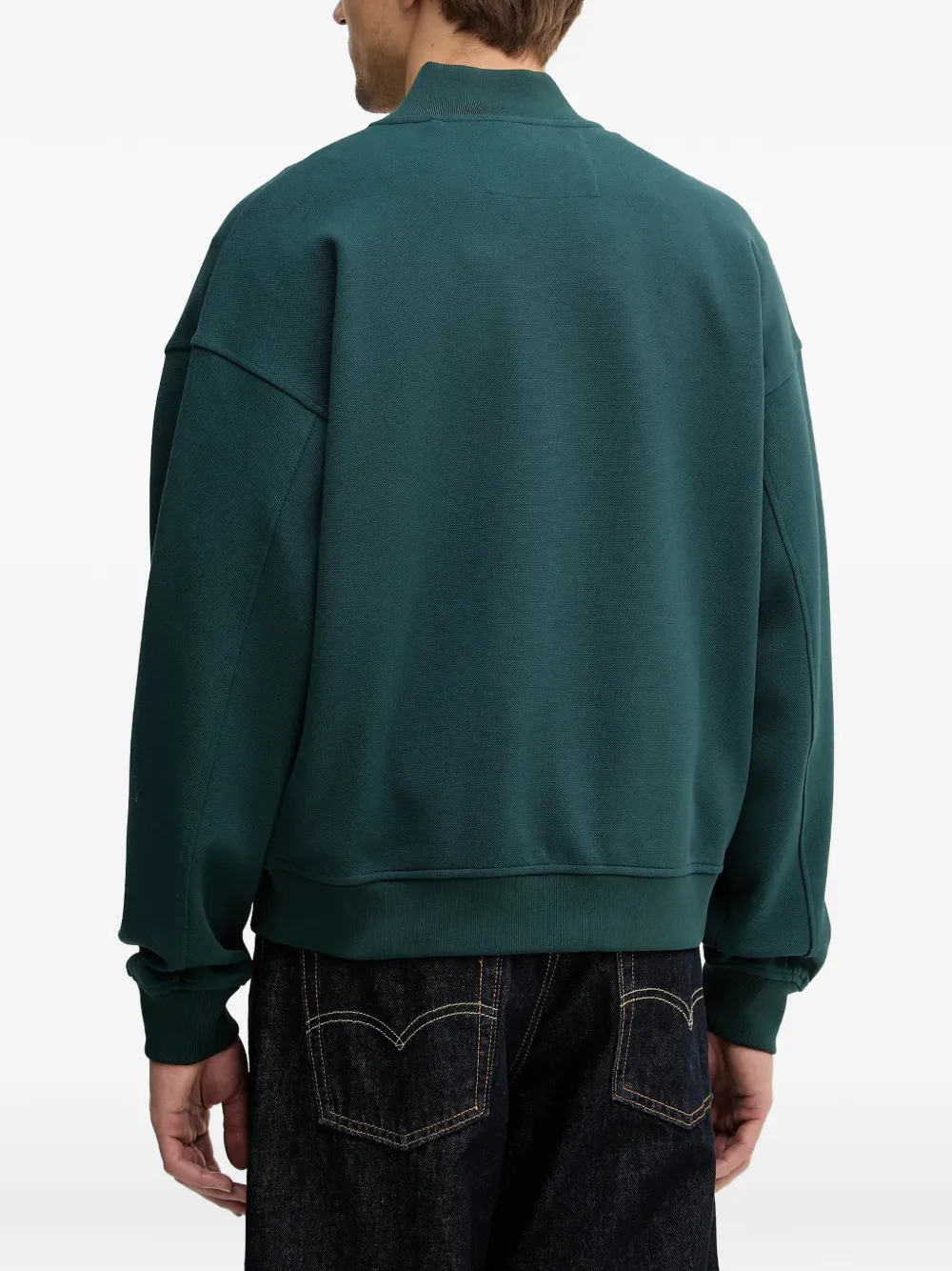 GUESS USA Bomberjack met rits Groen