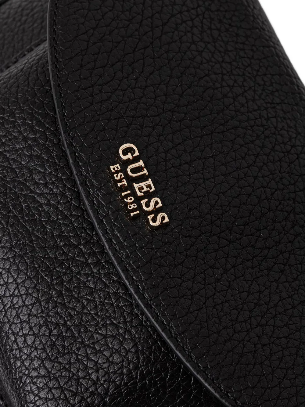 GUESS USA Marsha kleine schoudertas met textuur Zwart