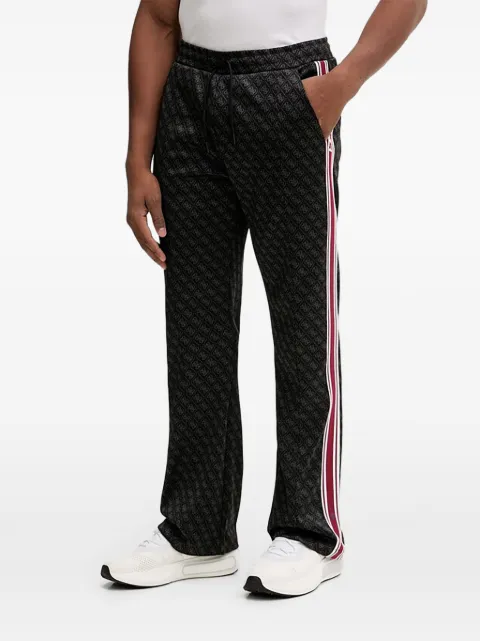 GUESS USA allover pattern striped trousers