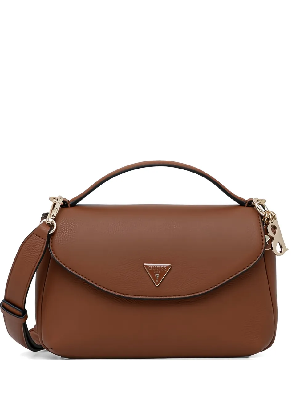 GUESS USA Evie logo-plaque cross body bag - Marrone