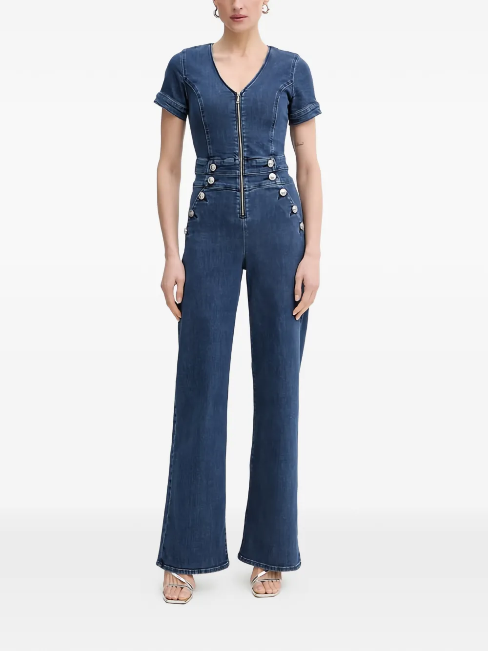GUESS USA denim jumpsuit - Blu