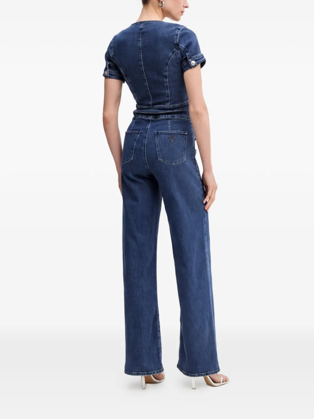  Guess Usa Mono Largo Vaquero - Azul 
