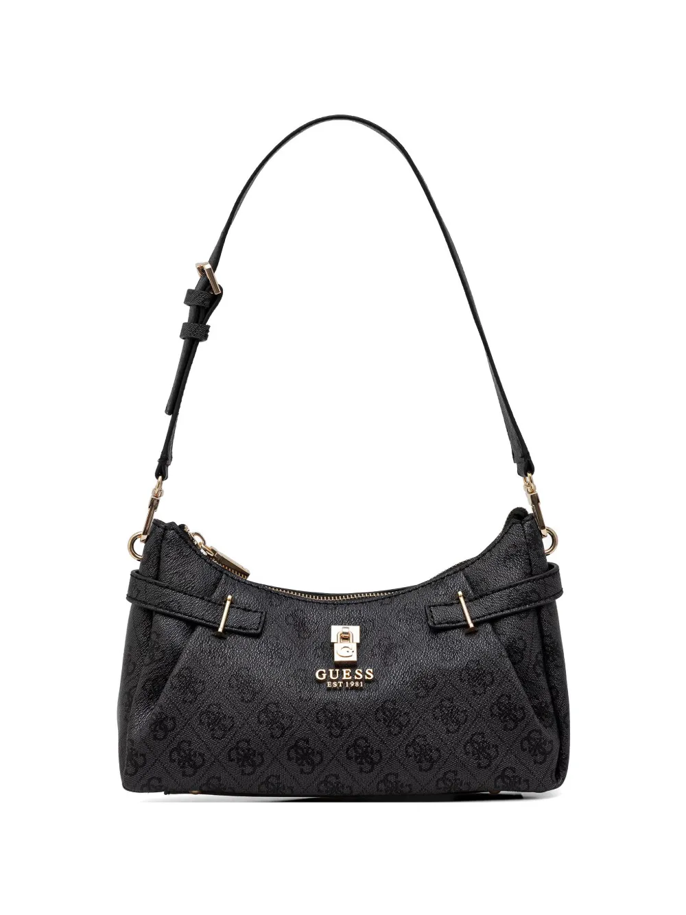 GUESS USA Yesba padlock shoulder bag - Nero