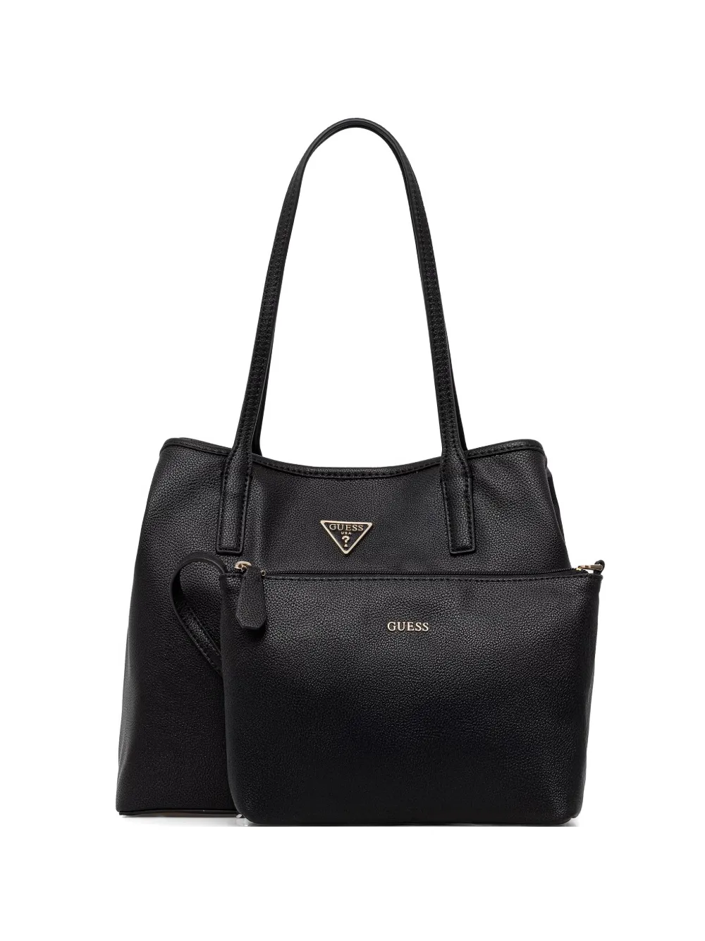 GUESS USA Victtoria logo-plaque tote bag - Nero