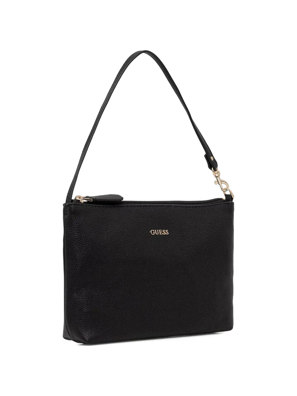GUESS USA Victoria shopper met logoplakkaat Zwart