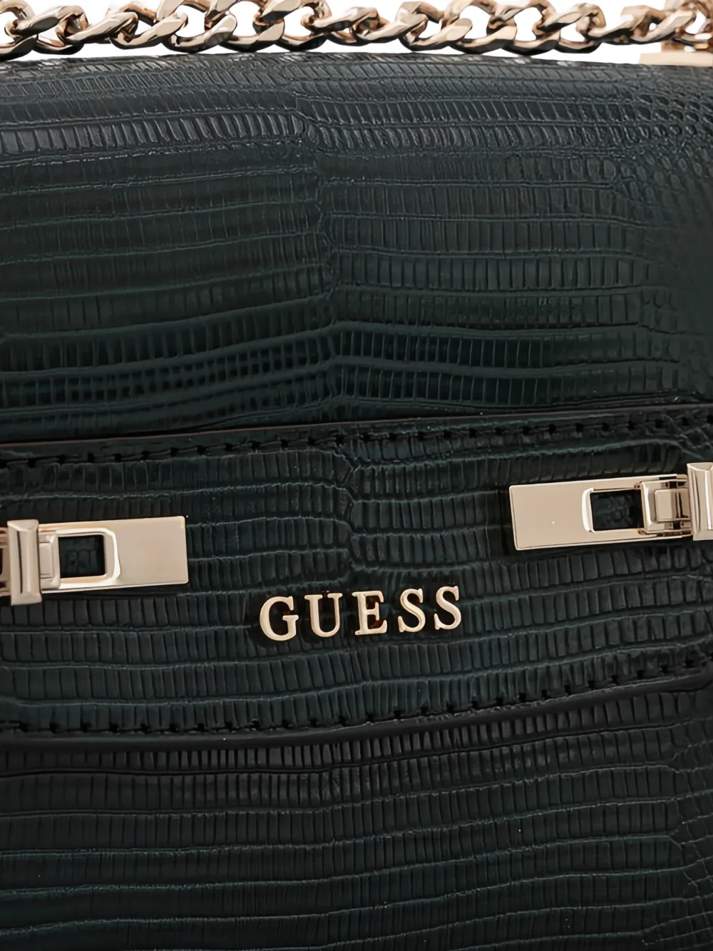 GUESS USA Melinda schouderband met ketting Groen
