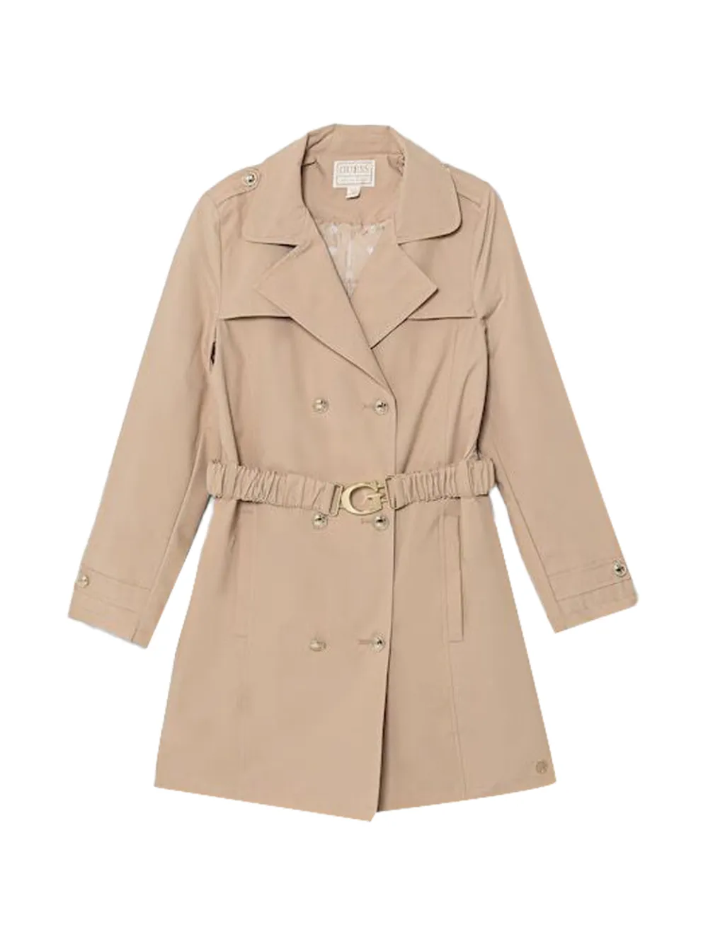 guess kids canvas trenchcoat - Toni neutri