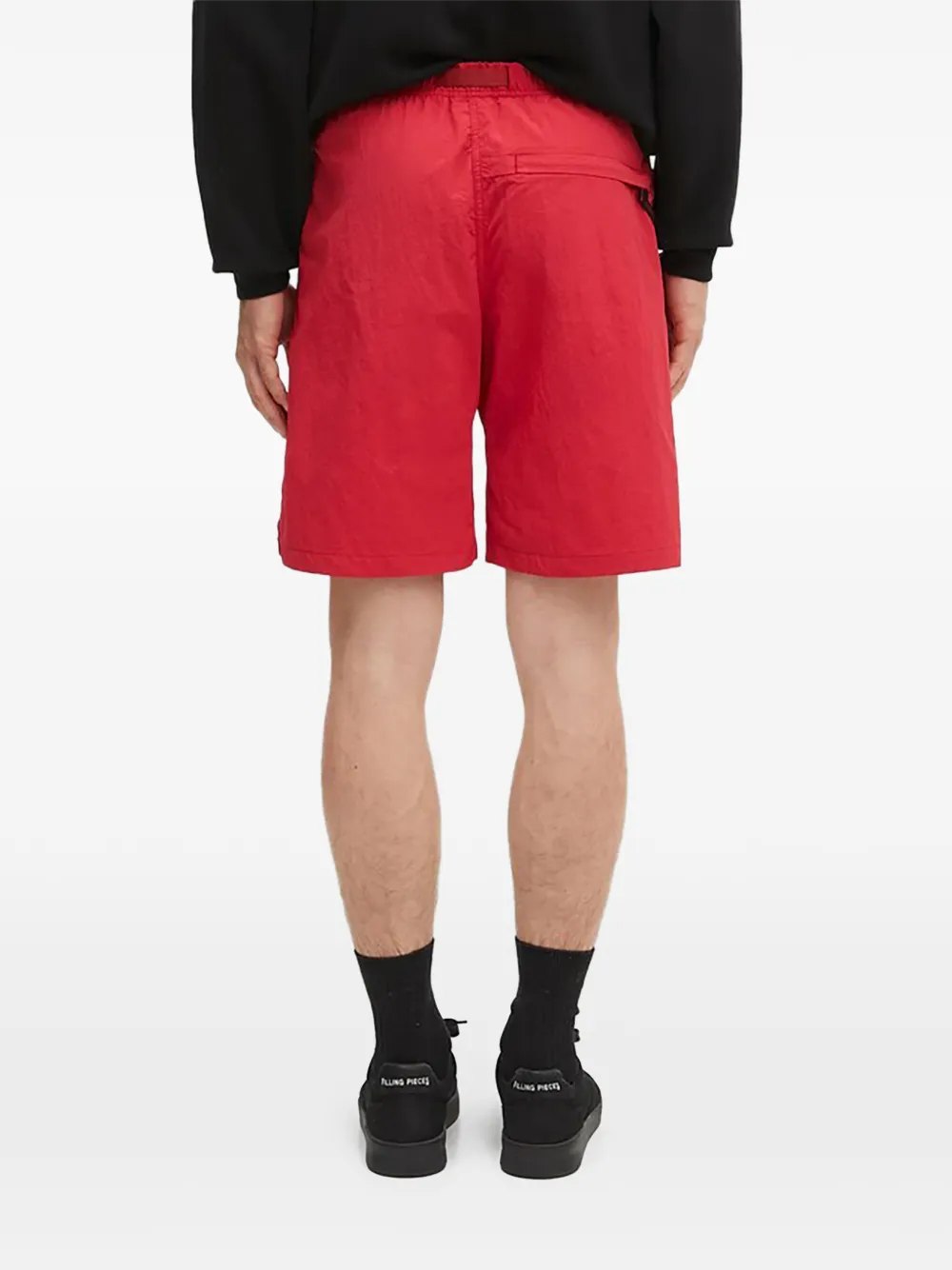 Gramicci Shorts met gespdetail Rood