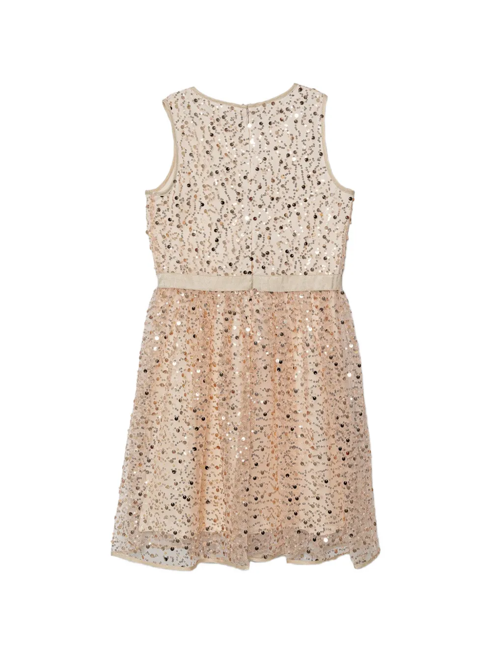 guess kids Jurk verfraaid met pailletten Beige