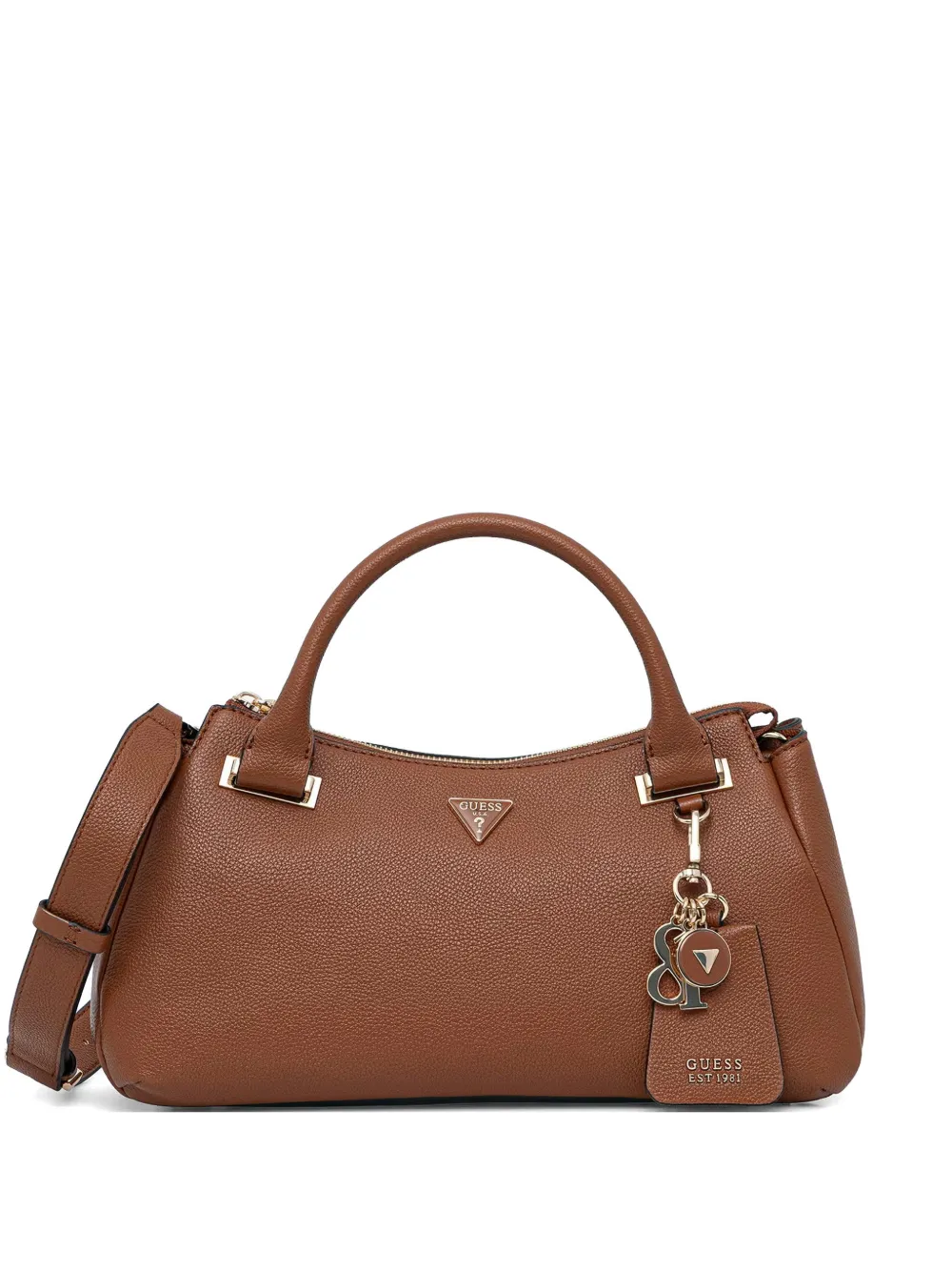 GUESS USA Evie satchel - Marrone