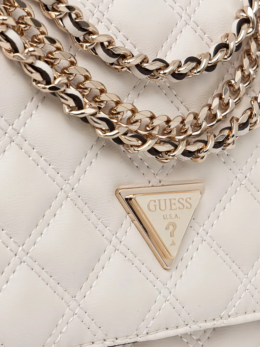 GUESS USA Giully schoudertas Beige