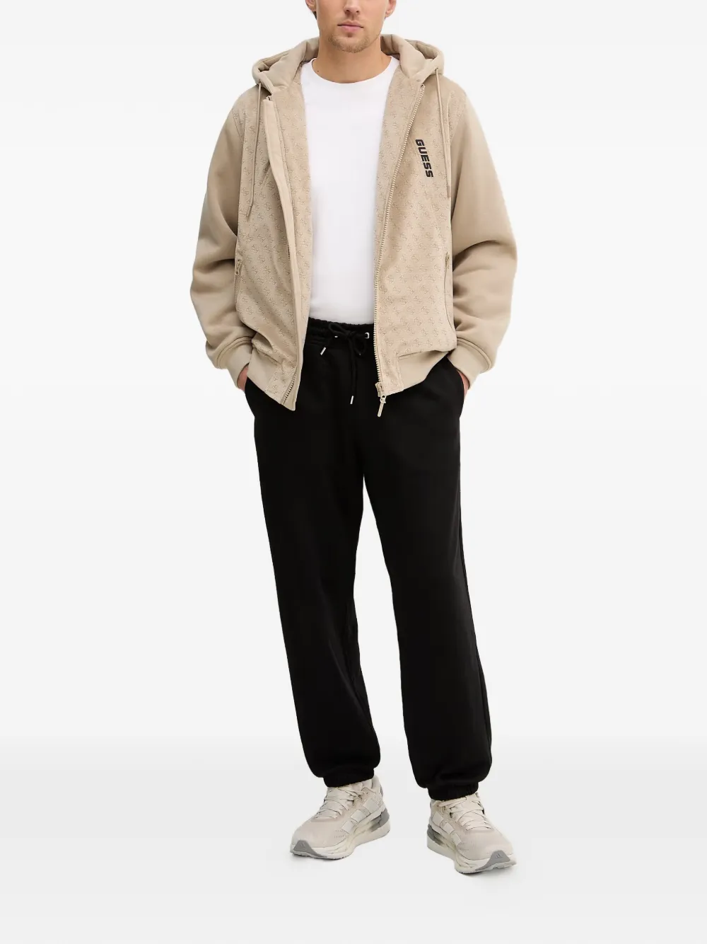 GUESS USA Elki hoodie Beige