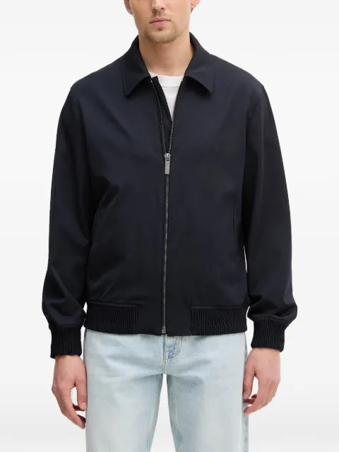 GUESS USA zip-up tailored jacket