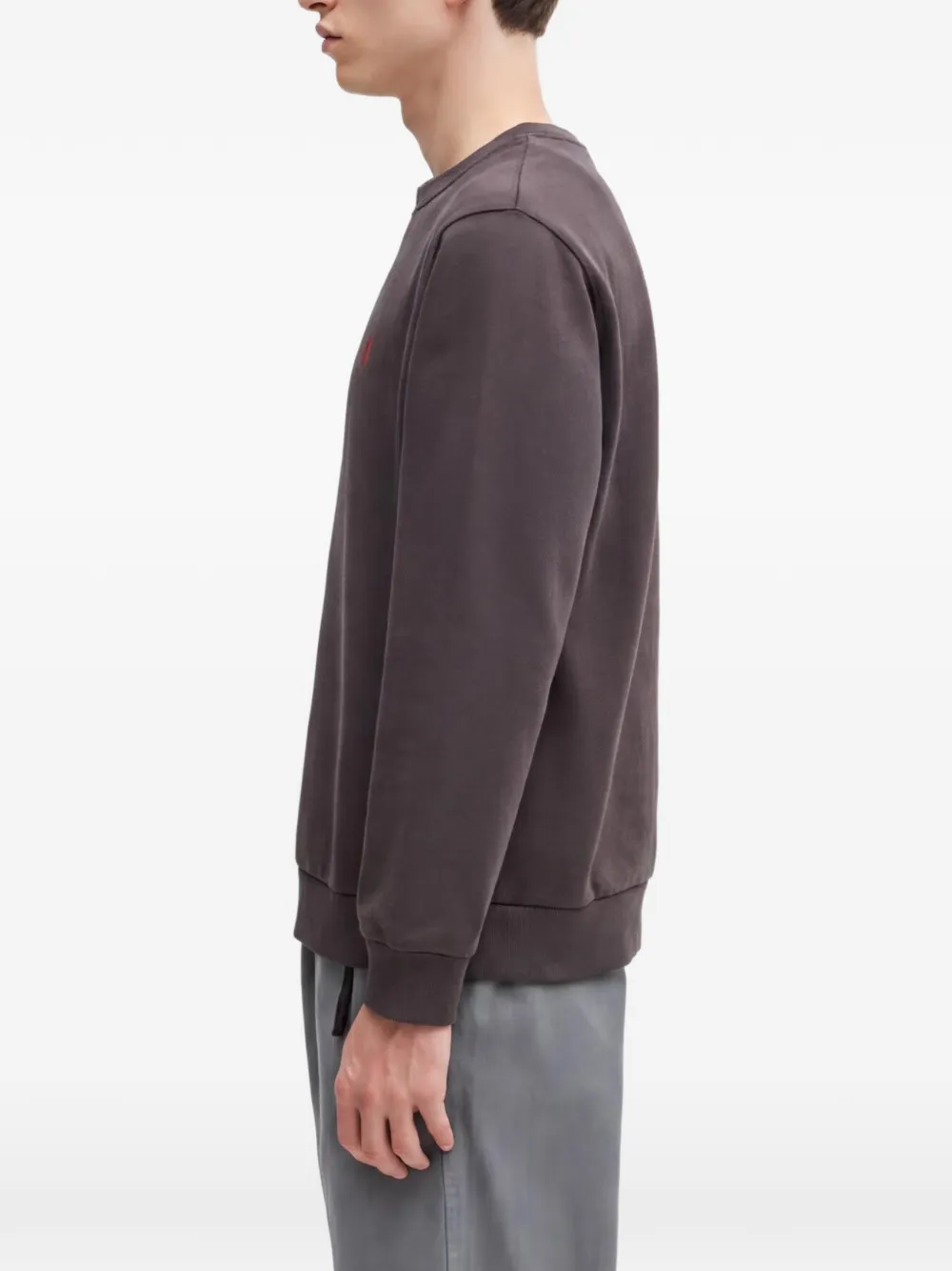 Gramicci One Point crew-neck sweatshirt Bruin