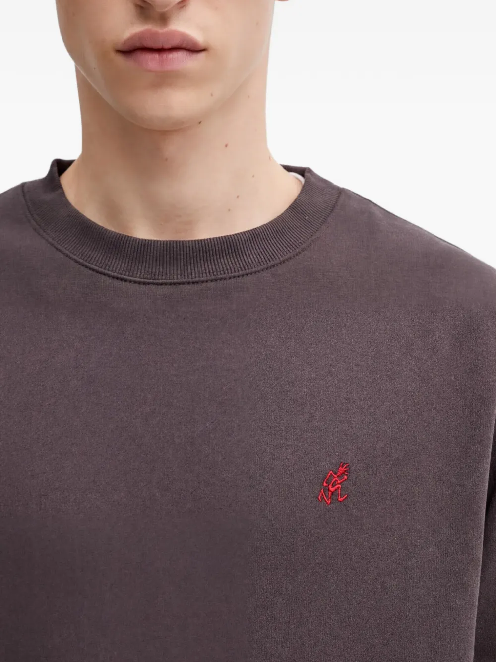 Gramicci One Point crew-neck sweatshirt Bruin