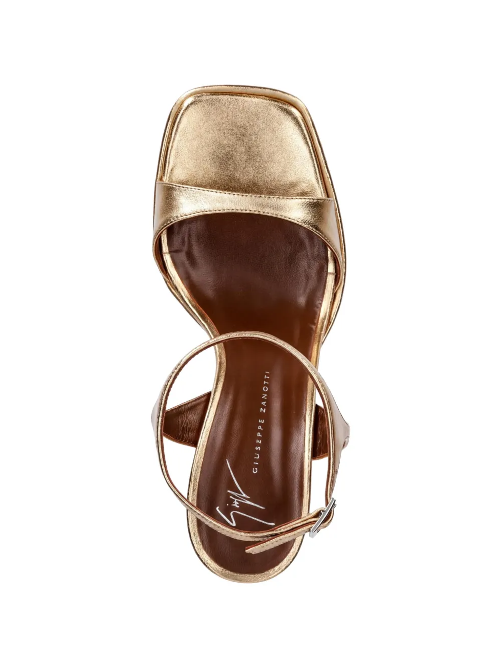Giuseppe Zanotti Sandalen met plateauzool Goud