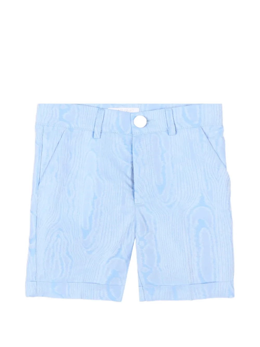 Roberto Cavalli Junior textured shorts - Blu
