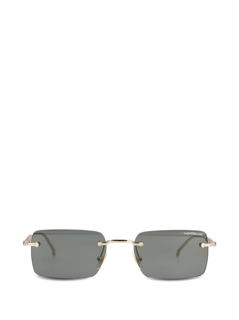 Montblanc Meisterstück Combi square-shaped sunglasses - Oro