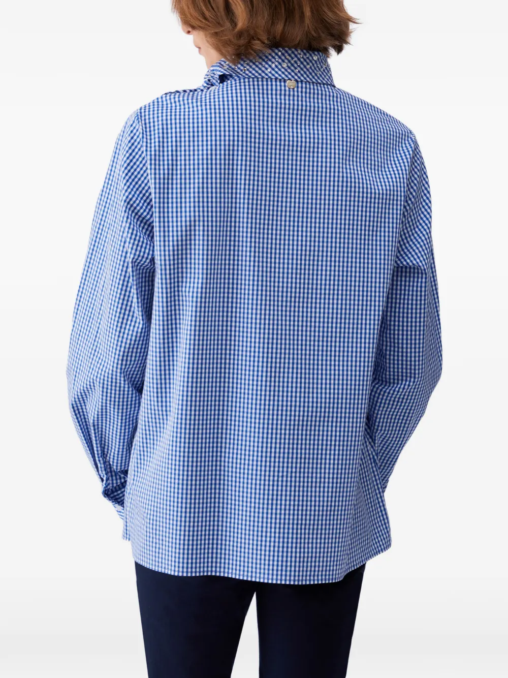 LIU JO Blouse met strik Blauw
